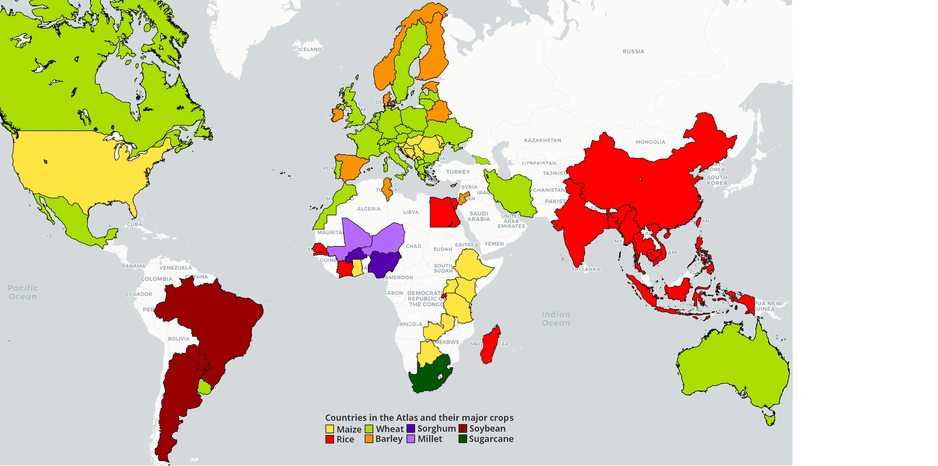 Distributed Project Team Global Map